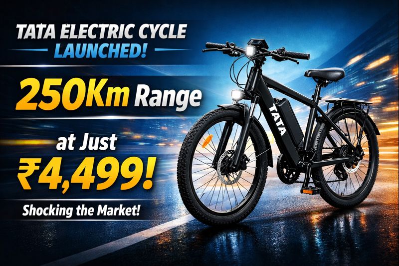Tata electric cycle launch promo